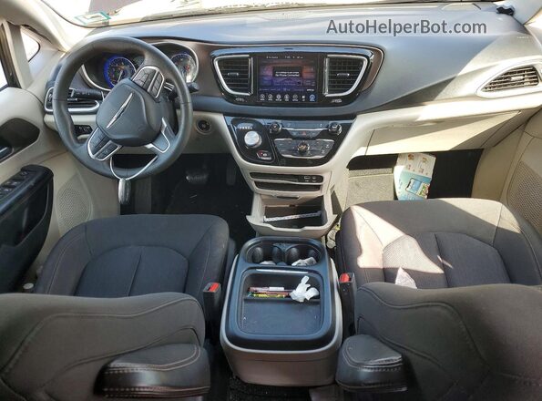2C4RC1BG9HR788471 2017 CHRYSLER PACIFICA Black Вид панелі приладів