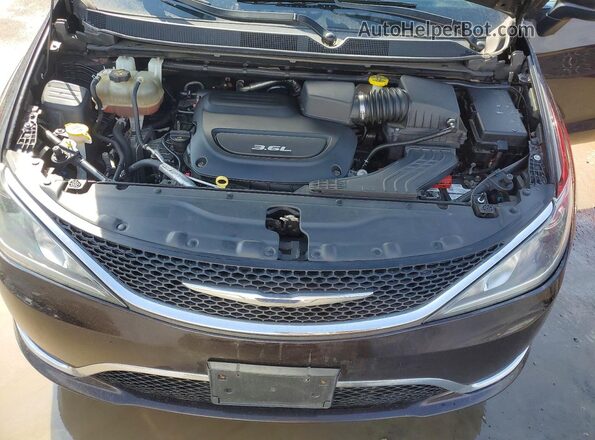 2C4RC1BG9HR788471 2017 CHRYSLER PACIFICA Black Вид підкапотного простору