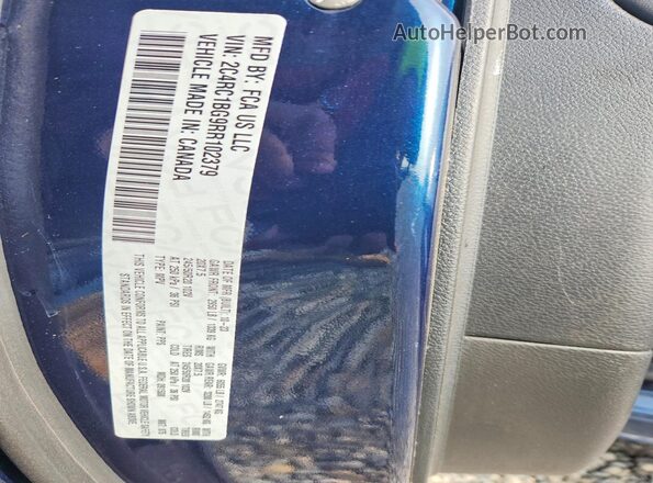 2C4RC1BG9RR102379 2024 CHRYSLER PACIFICA Blue 