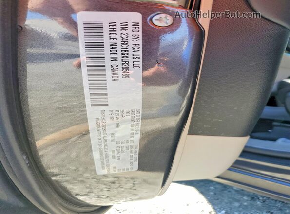 2C4RC1BGXLR285489 2020 CHRYSLER PACIFICA Gray Vista de la etiqueta del VIN