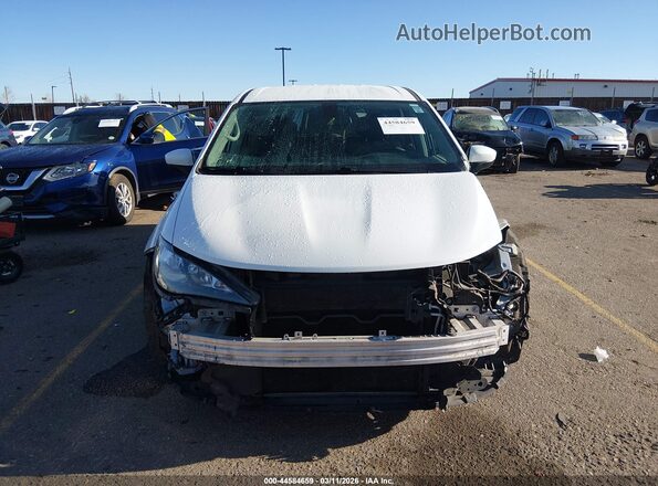 2C4RC1CG0NR203349 2022 CHRYSLER VOYAGER White Vista del cuadro de instrumentos