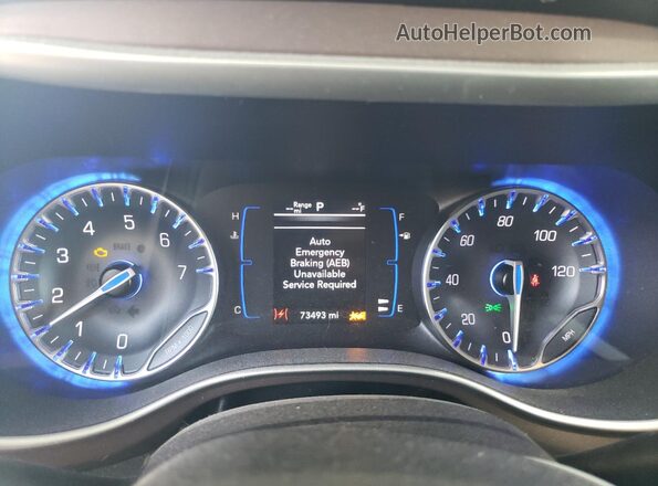 2C4RC1CG0PR586261 2023 CHRYSLER VOYAGER Black Vista del cuadro de instrumentos