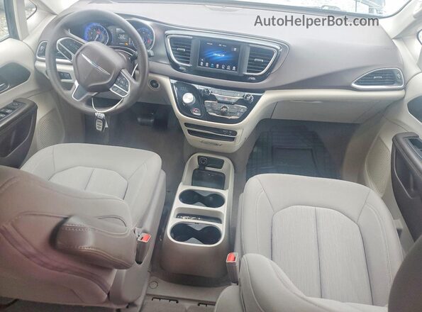 2C4RC1CG4LR131178 2020 CHRYSLER VOYAGER Blue წინა პანელის ხედი