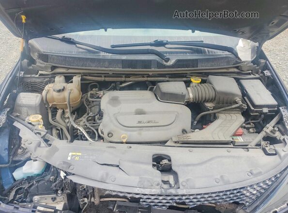 2C4RC1CG4LR131178 2020 CHRYSLER VOYAGER Blue ძრავის განყოფილების ხედი