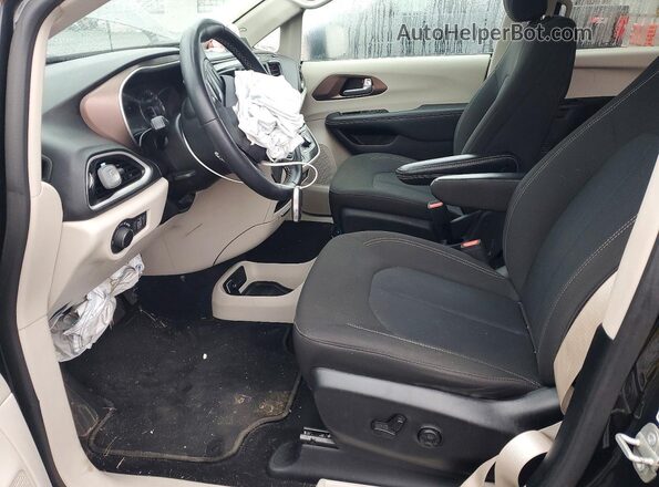 2C4RC1CG5RR101390 2024 CHRYSLER VOYAGER Black Widok wnętrza z przodu