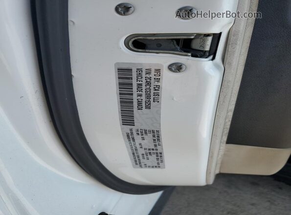 2C4RC1CGXRR152500 2024 CHRYSLER VOYAGER Green Vista de la etiqueta del VIN