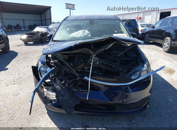2C4RC1DG2HR512968 2017 CHRYSLER PACIFICA Blue Սարքավորումների վահանակի տեսք