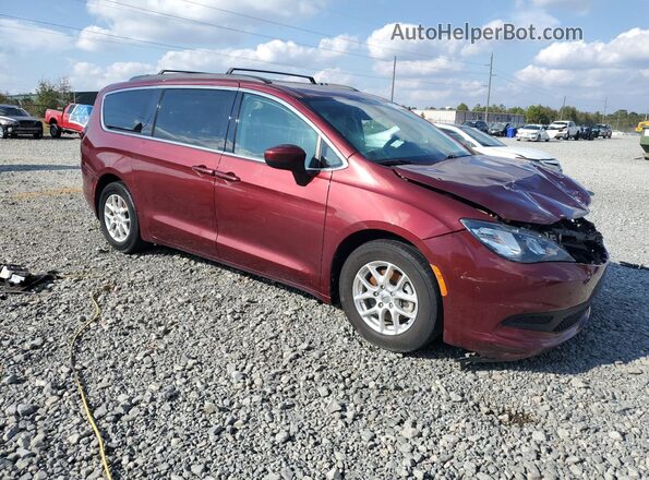 2C4RC1DG2MR515606 2021 CHRYSLER VOYAGER Burgundy Delantero derecho