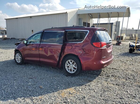 2C4RC1DG2MR515606 2021 CHRYSLER VOYAGER Burgundy Trasero izquierdo
