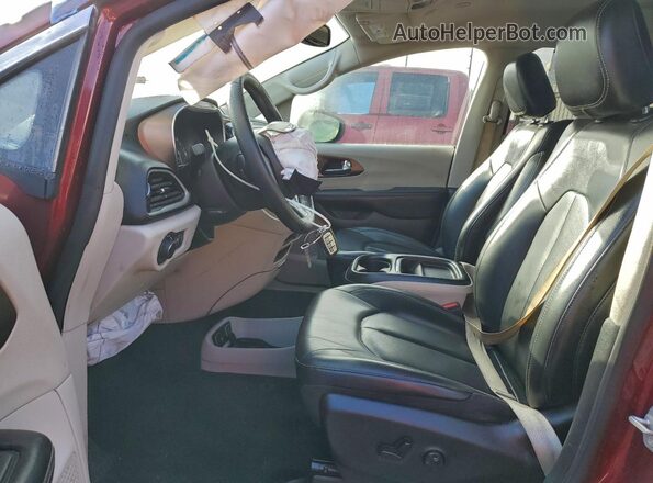 2C4RC1DG2MR515606 2021 CHRYSLER VOYAGER Burgundy Vista interior delantera