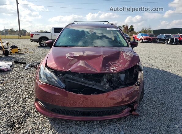 2C4RC1DG2MR515606 2021 CHRYSLER VOYAGER Burgundy Vista frontal