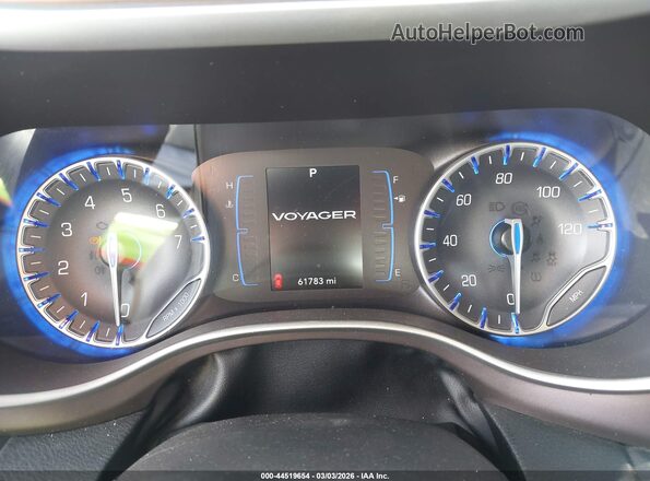 2C4RC1DG8MR528781 2021 CHRYSLER VOYAGER Black Widok tylnych siedzeń