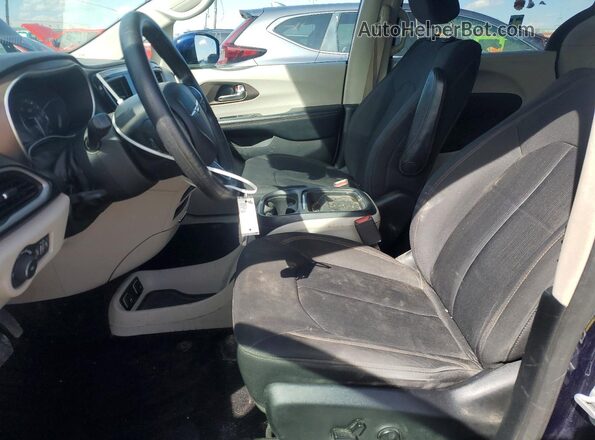2C4RC1FG1KR559512 2019 CHRYSLER PACIFICA Blue წინა სალონის ხედი