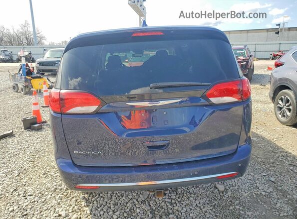 2C4RC1FG1KR559512 2019 CHRYSLER PACIFICA Blue უკანა ხედი