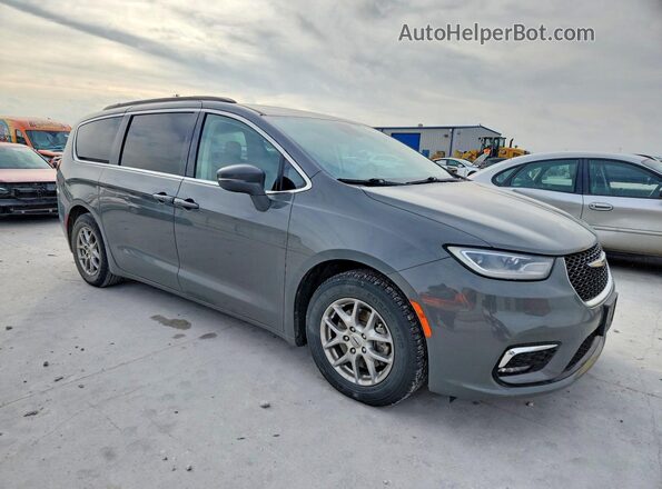 2C4RC1FG4MR511568 2021 CHRYSLER PACIFICA Серый Передняя правая четверть