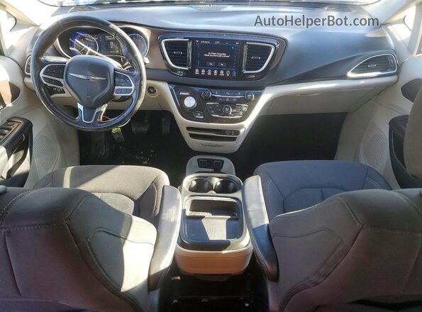 2C4RC1FG5KR505789 2019 CHRYSLER PACIFICA Gray Widok deski rozdzielczej