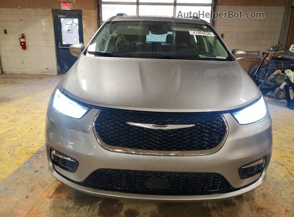 2C4RC1FG9MR556389 2021 CHRYSLER PACIFICA Silver წინა ხედი