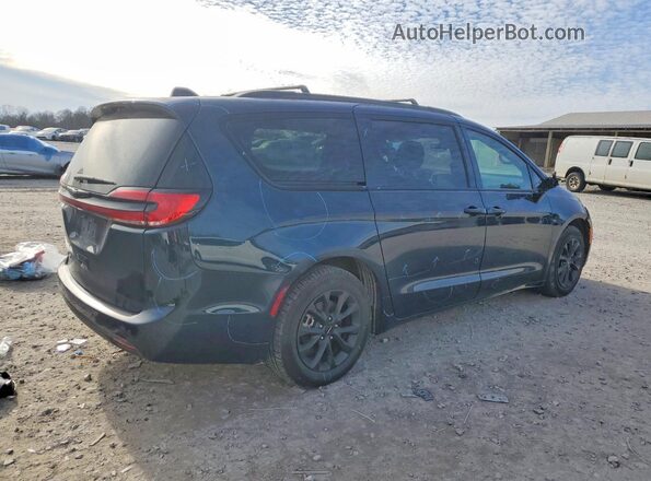 2C4RC1FG9MR593166 2021 CHRYSLER PACIFICA Blue Rear right