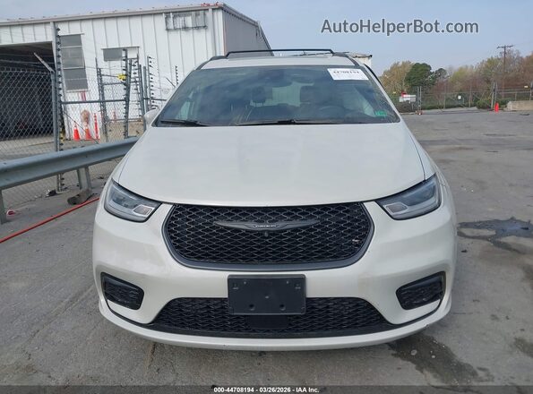 2C4RC1GG0MR503160 2021 CHRYSLER PACIFICA Cream Widok deski rozdzielczej