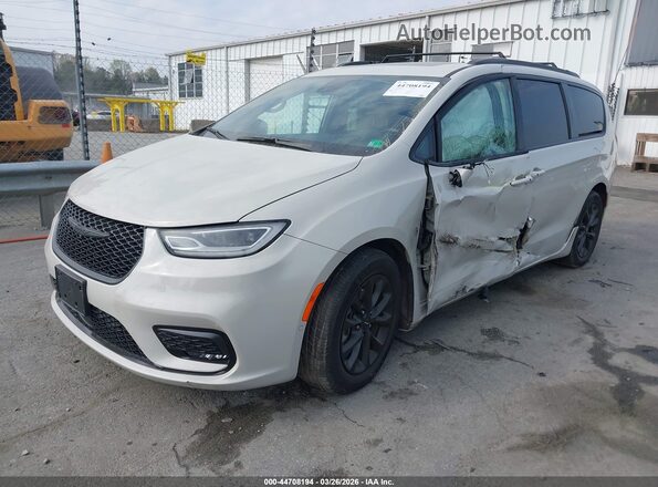 2C4RC1GG0MR503160 2021 CHRYSLER PACIFICA Cream Przód lewy
