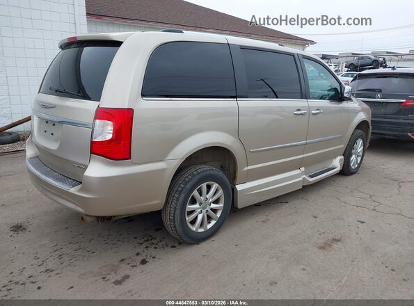 2C4RC1GG6GR158222 2016 CHRYSLER TOWN & COUNTRY Tan Tył prawy