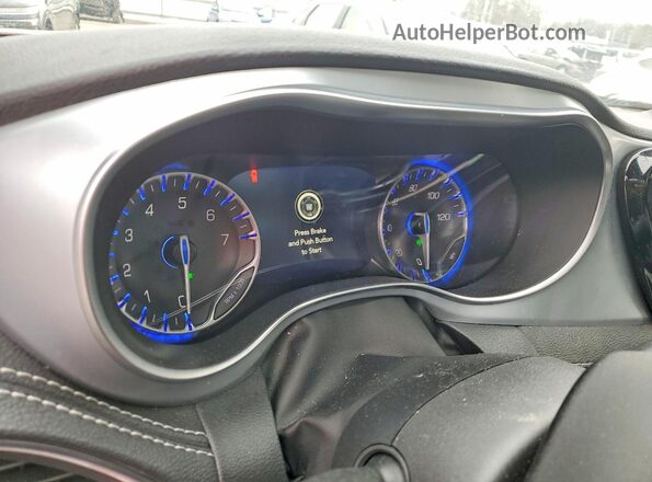 2C4RC1GG8TR190292 2026 CHRYSLER PACIFICA Красный Вид щитка приборов