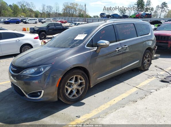 2C4RC1GG9HR734953 2017 CHRYSLER PACIFICA Gray Առջևի ձախ երեք քառորդ տեսարան