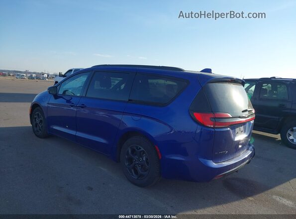 2C4RC1L70MR536245 2021 CHRYSLER PACIFICA Blue Trasero izquierdo