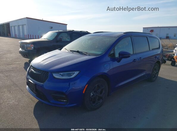 2C4RC1L70MR536245 2021 CHRYSLER PACIFICA Blue Vista tres cuartos delantera izquierda