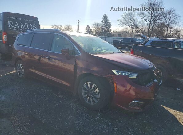 2C4RC1L73MR599615 2021 CHRYSLER PACIFICA Burgundy Widok z przodu