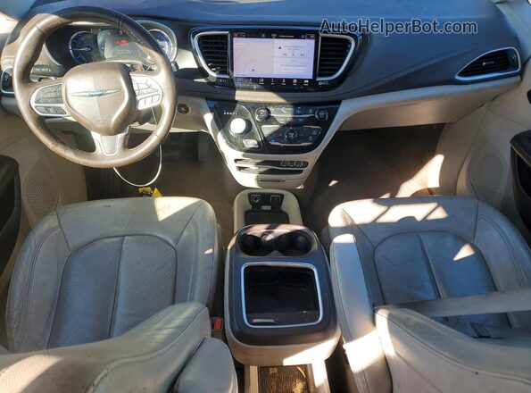 2C4RC1L73MR599615 2021 CHRYSLER PACIFICA Burgundy Widok zestawu wskaźników