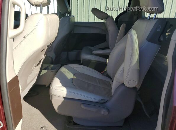 2C4RC1L73MR599615 2021 CHRYSLER PACIFICA Burgundy Widok komory silnika