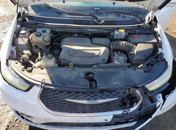 2C4RC1L75MR580483 2021 CHRYSLER PACIFICA White ძრავის განყოფილების ხედი