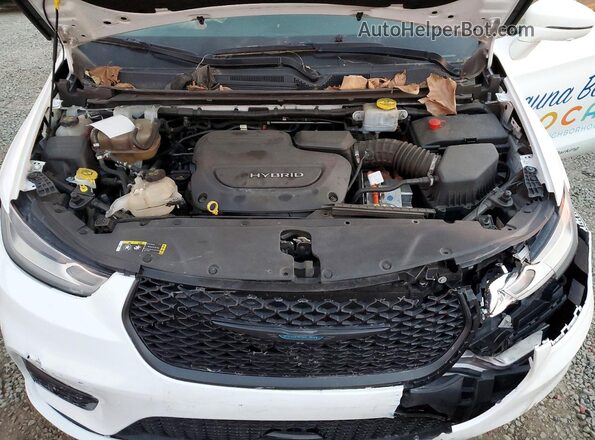 2C4RC1L79MR572791 2021 CHRYSLER PACIFICA White ძრავის განყოფილების ხედი