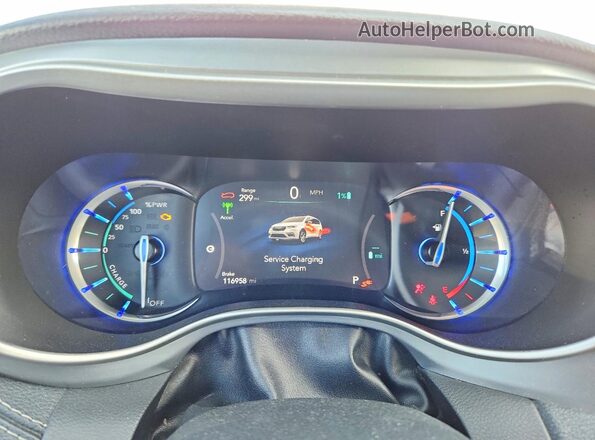 2C4RC1L79MR572791 2021 CHRYSLER PACIFICA White ხელსაწყოთა პანელის ხედი