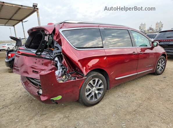 2C4RC1N7XMR529235 2021 CHRYSLER PACIFICA Бордовый Задняя правая четверть