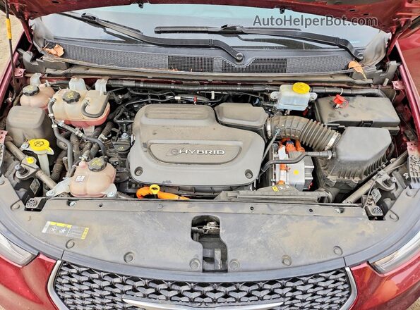 2C4RC1N7XMR529235 2021 CHRYSLER PACIFICA Бордовый Вид подкапотного пространства