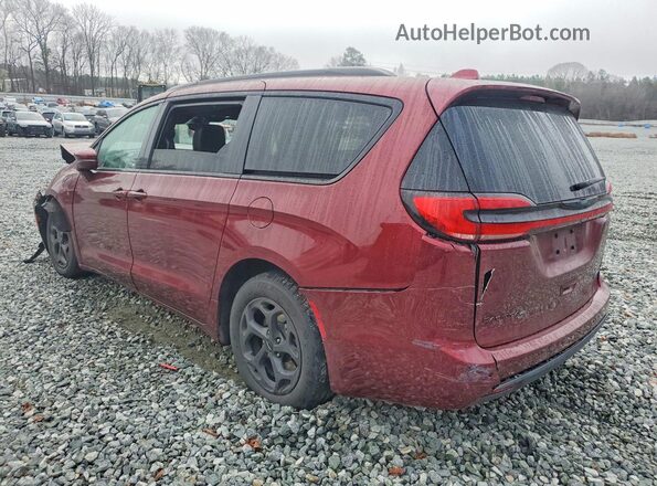 2C4RC1S70MR507782 2021 CHRYSLER PACIFICA Burgundy Задня ліва чверть