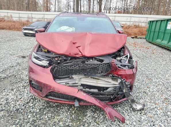 2C4RC1S70MR507782 2021 CHRYSLER PACIFICA Burgundy Вид спереду
