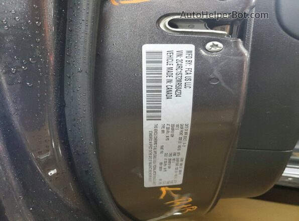 2C4RC1S72MR584234 2021 CHRYSLER PACIFICA Gray Շարժիչի բաժամունքի տեսք