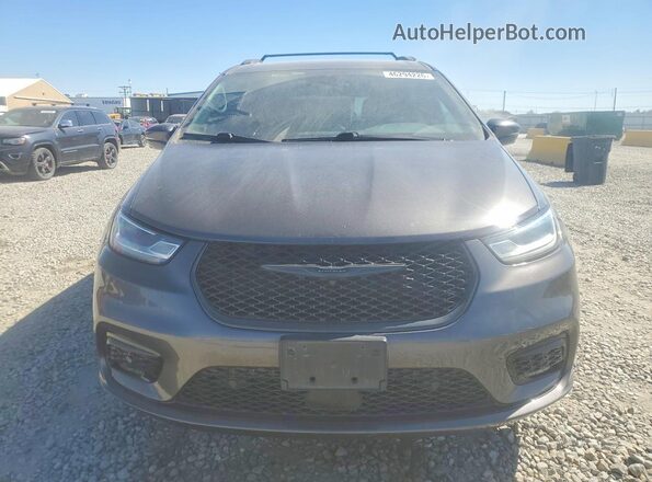 2C4RC3BG9MR538167 2021 CHRYSLER PACIFICA Gray წინა ხედი