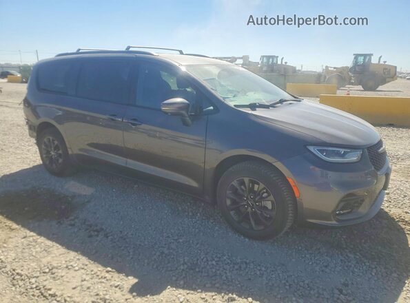 2C4RC3BG9MR538167 2021 CHRYSLER PACIFICA Gray წინა მარჯვენა