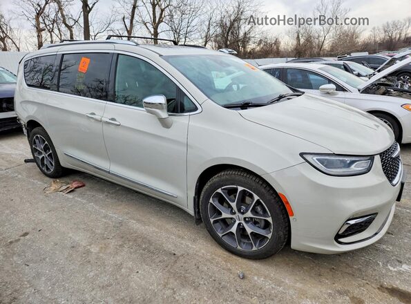 2C4RC3GG4MR501794 2021 CHRYSLER PACIFICA Beige წინა მარჯვენა