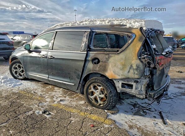 2C4RC3GG5MR518488 2021 CHRYSLER PACIFICA Gray Trasero izquierdo