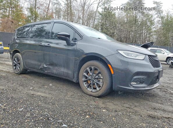 2C4RC3GG7MR529993 2021 CHRYSLER PACIFICA Black Przód prawy