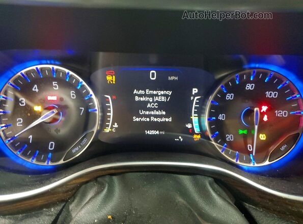 2C4RC3GG7MR541139 2021 CHRYSLER PACIFICA Black ხელსაწყოთა პანელის ხედი
