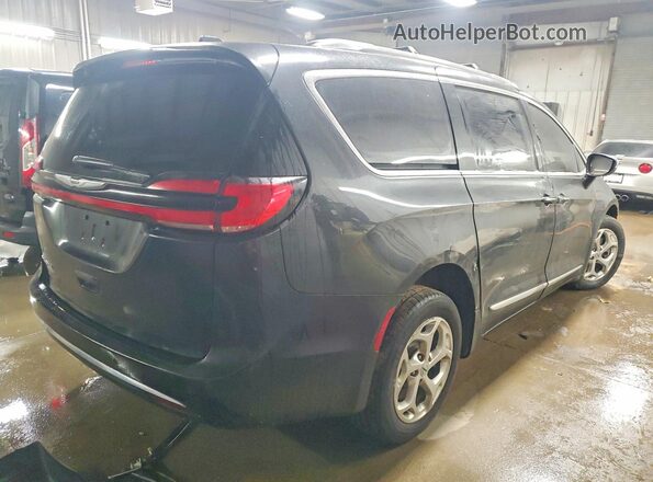 2C4RC3GG7MR541139 2021 CHRYSLER PACIFICA Black უკანა მარჯვენა
