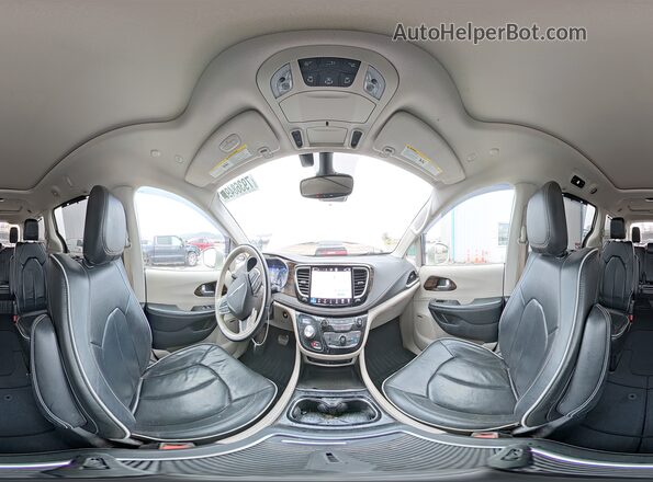 2C4RC3GGXMR590822 2021 CHRYSLER PACIFICA Бежевый Панорамный вид салона 360°