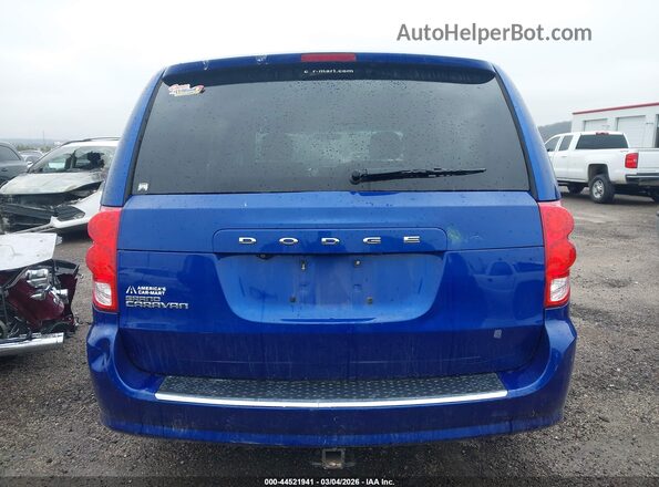 2C4RDGBG3JR231979 2018 DODGE GRAND CARAVAN Blue 