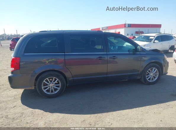 2C4RDGCG0LR153825 2020 DODGE GRAND CARAVAN Gray Vista interior trasera